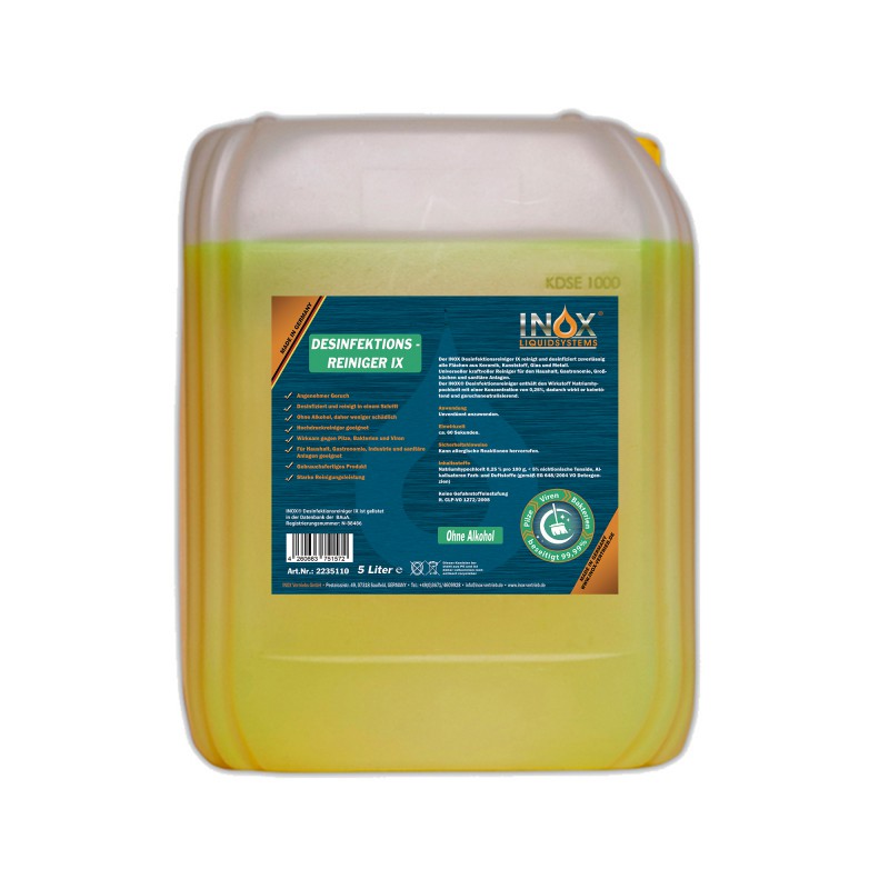 INOX® Desinfektionsreiniger IX 5l
