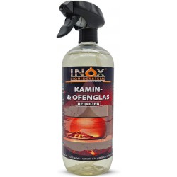 INOX Kamin- und Ofenglas Reiniger 1l