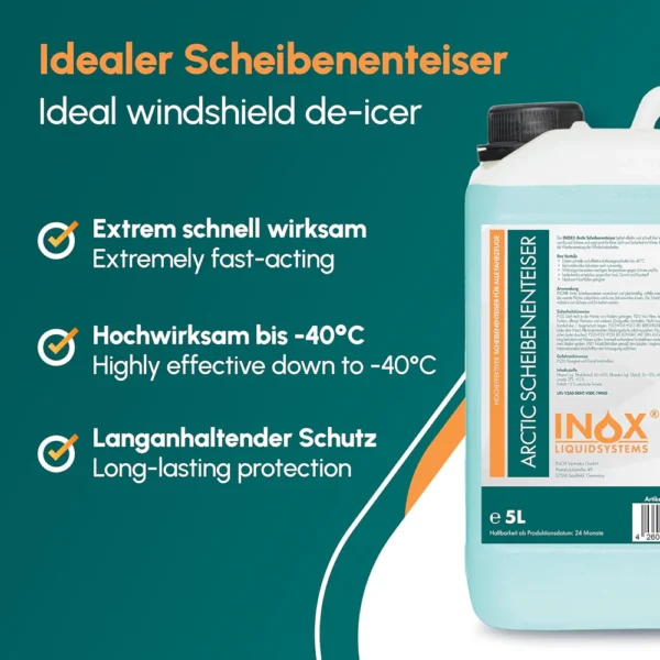 INOX Arctic Scheibenenteiser - Image 2