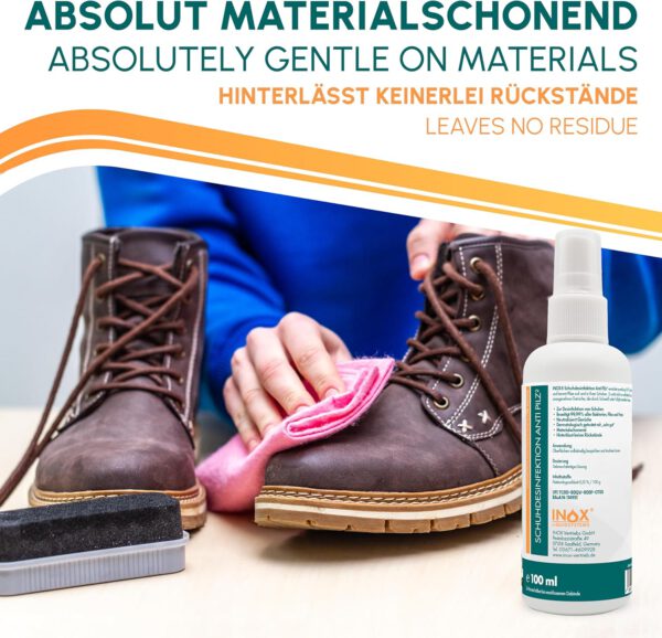 INOX® Schuhdesinfektion - Anti Pilz - Image 5