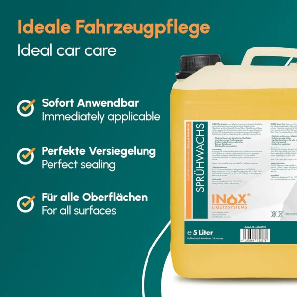 INOX Sprühwachs - Image 2