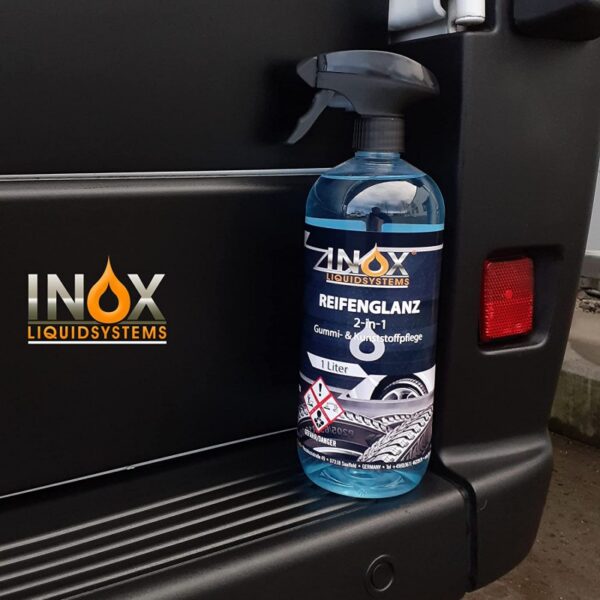 INOX Reifenglanz Gummi- & Kunststoffpflege – Bild 4