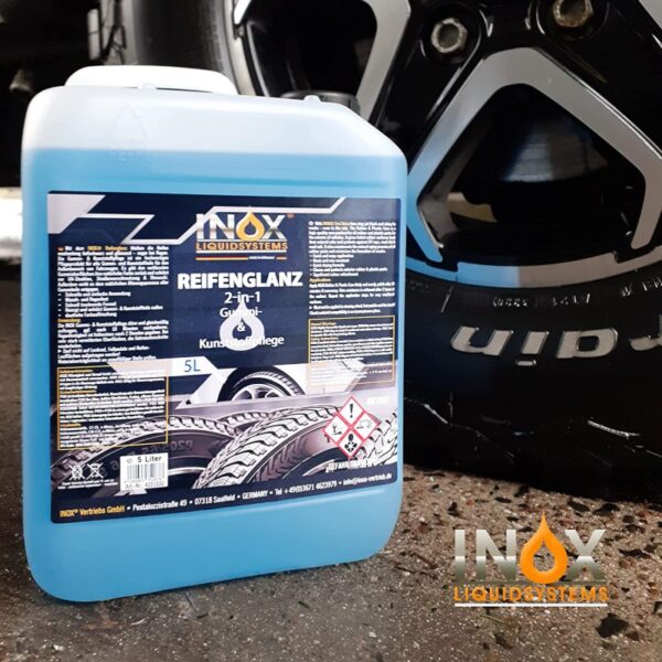 INOX Reifenglanz Gummi- & Kunststoffpflege – Bild 5