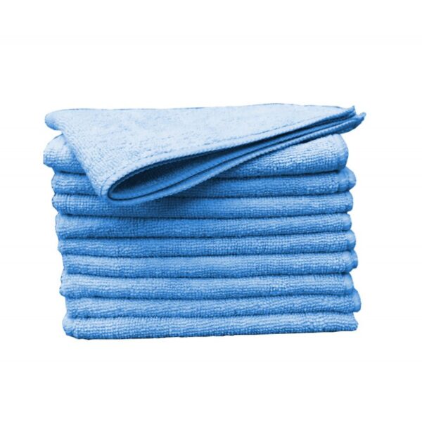 Microfasertuch blau