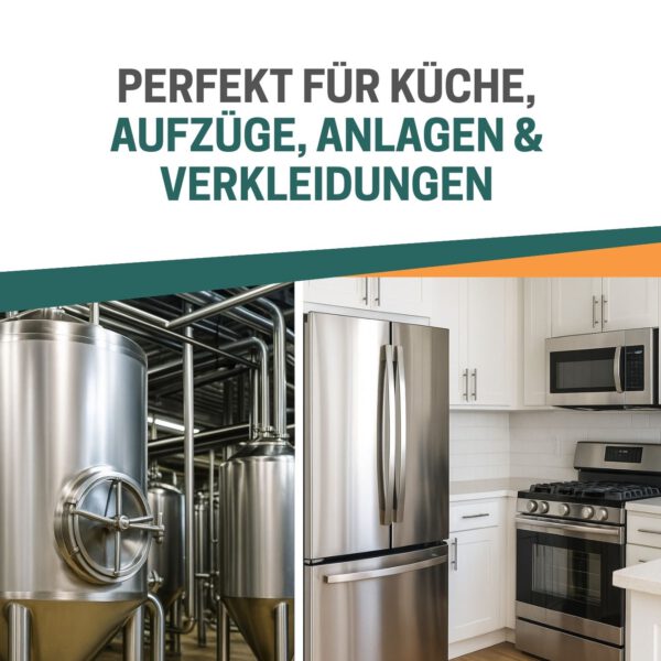 Edelstahlreiniger – Flüssig – Bild 6