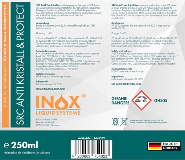 AdBlue Additiv Anti Kristall & Protect – Bild 6